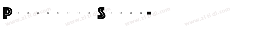 Phosphate Solid字体转换 Phosphate Solid字体转换